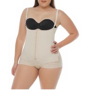 Jholui Compression Shapewear Parisian High Back Bodysuit Undergarment Lingerie